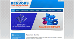 Desktop Screenshot of benvors.com